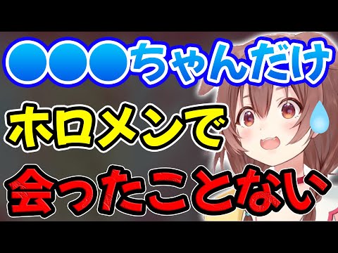 ホロメンで唯一いまだ会ったことがない人物について語る戌神ころね【ホロライブ/ホロライブ切り抜き】