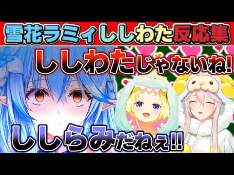 雪花ラミィ『ししわた』反応集【ホロライブ/雪花ラミィ/ししわた】