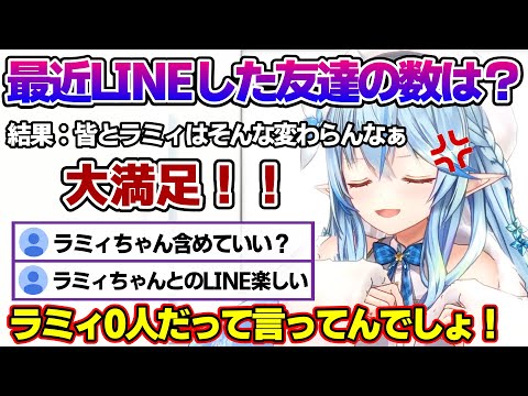 学生時代友達いたの？からどんどん闇深い話にシフトするラミィちゃんｗ【雪花ラミィ/ホロライブ/切り抜き/らみらいぶ/雪民】