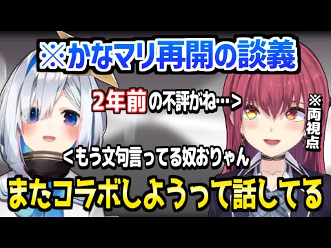 【ホロライブ】マリン船長とかなたんがコラボ再開に前向き「2年以上の不評イメージは…」【切り抜き/宝鐘マリン/天音かなた】