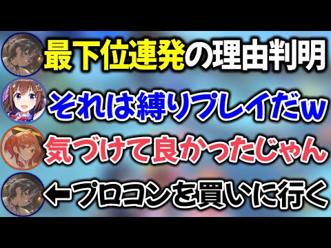 【マリカ】ずっと最下位だった理由が判明し、プロコンを買いに行く青くゆ【ホロライブ切り抜き/一条莉々華/ときのそら/火威青/轟はじめ】