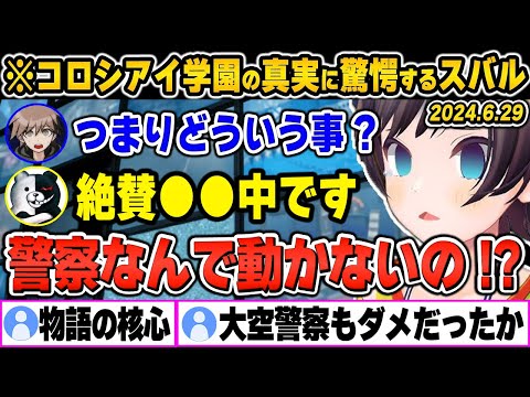 【爆笑シーンまとめ】ついに判明したコ●シアイ学園の真実に絶望する大空スバルの「ダンガンロンパ」をイッキ見！【ホロライブ/切り抜き】（※ネタバレあり）